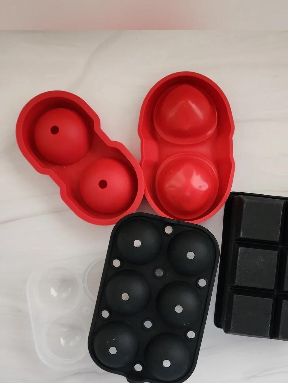 Bundle Flower/Fruit Silicone Round Square Ice Mold